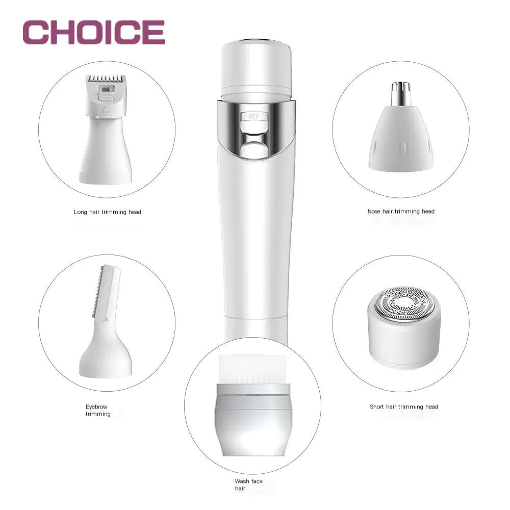 4-in-1 Hair Removal & Shaving Tool