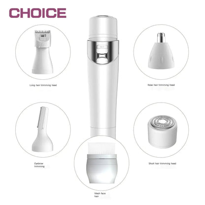 4-in-1 Hair Removal & Shaving Tool