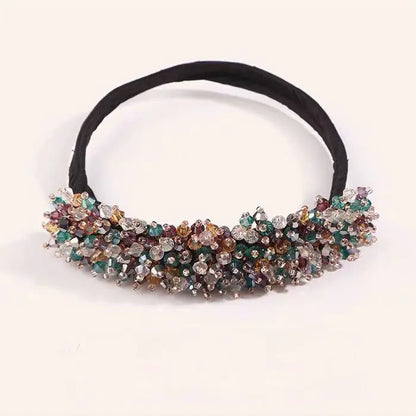 Korean Flower Bud Head Crystal Hairpin