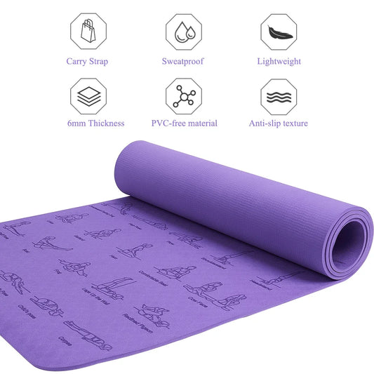 NNEOBA Anti-Skid TPE Yoga Mat