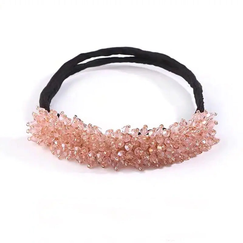 Korean Flower Bud Head Crystal Hairpin