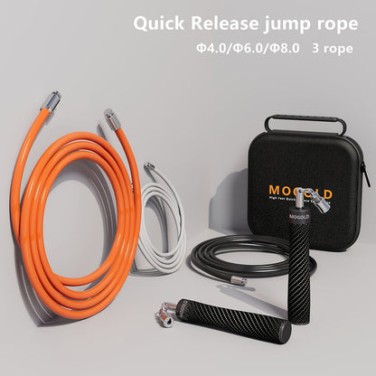 NNETM Heavy-Duty Steel Skipping Rope for Fitness Training