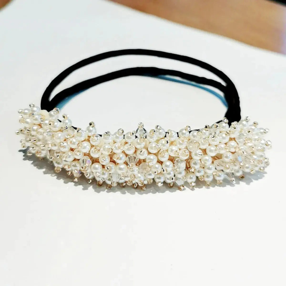 Korean Flower Bud Head Crystal Hairpin