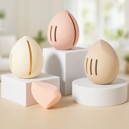 Eco-Friendly Silicone Makeup Sponge Holder