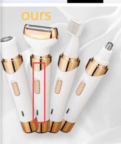 4-in-1 Hair Removal & Shaving Tool